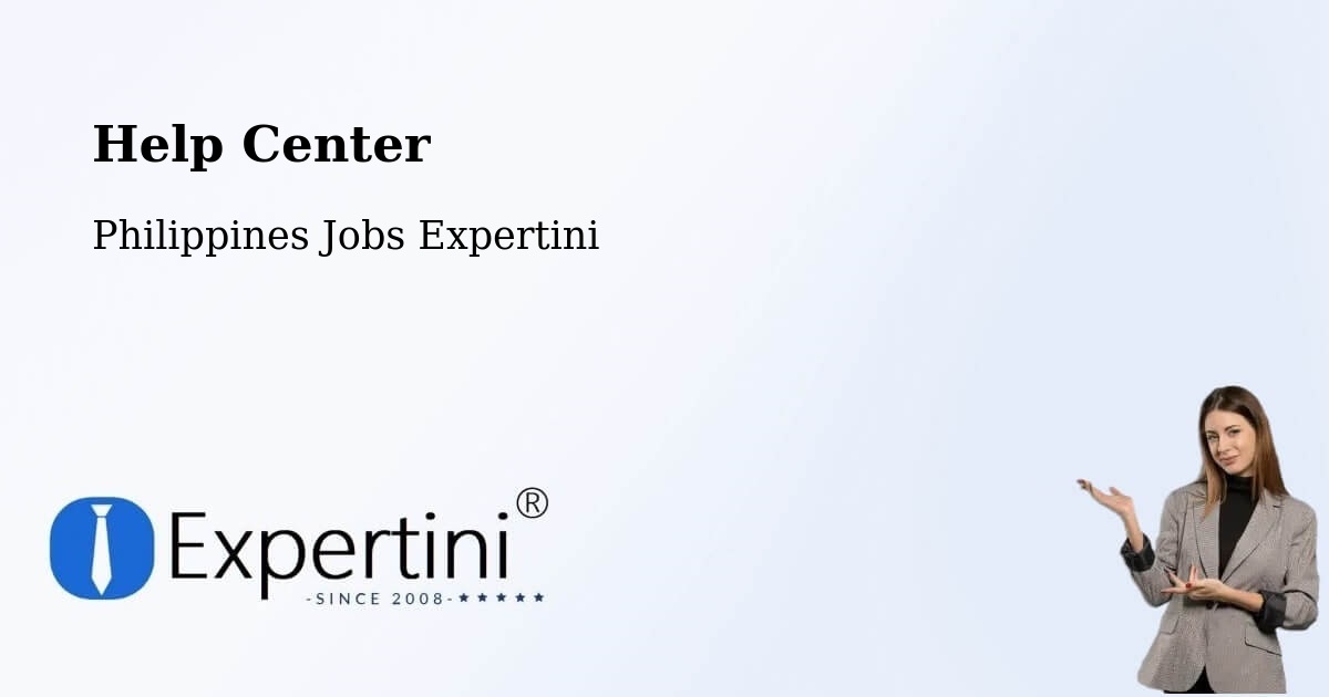 Help Center – San Miguel - Philippines Jobs Expertini